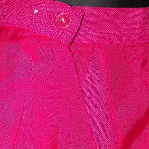 HOST PICK VTG Harrington Square 2 PC Pink Skirt Jacket Suit - Picture 8 of 11